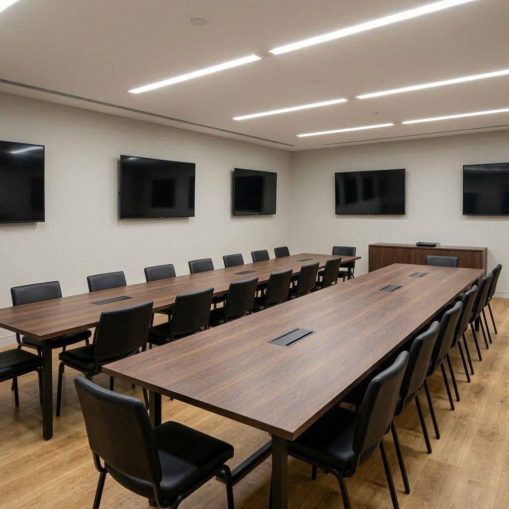 驻场维护组处理写字楼办公办公区消防通道时怎样兼顾会议预约冲突的临时需求